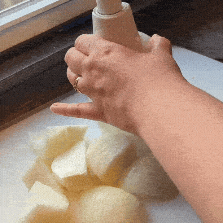 Tocător Manual Multifuncțional pentru Legume și Fructe – Lame Inox și Curățare Rapidă